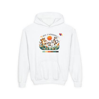 Obay Wild & Wonderful Youth Hoodie - Cozy Animal Design for Adventurous Kids