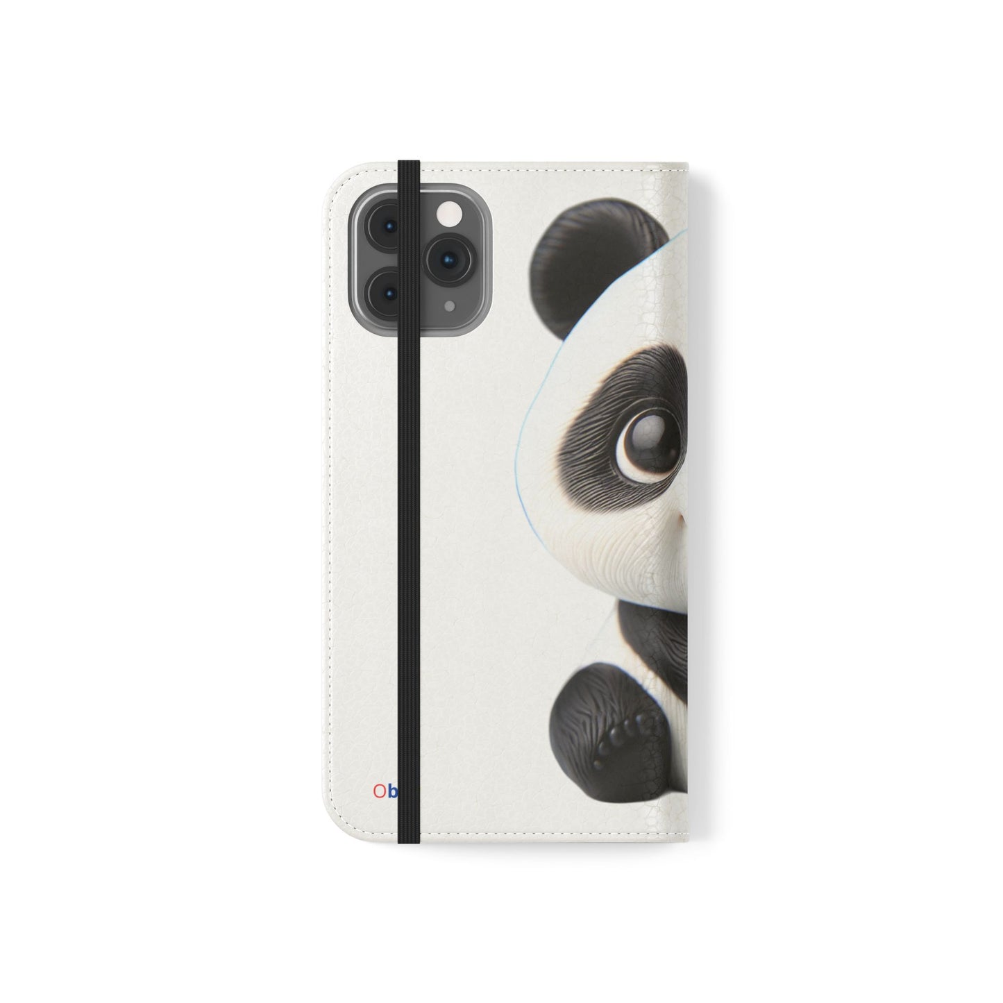 PandaPal Cute Panda Flip Case - Stylish Protection for Kids' Phones, Perfect Gift for Animal Lovers