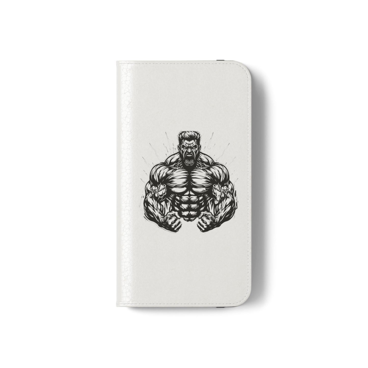 Champion's Motivational iPhone Flip Case | Inspirational Quote Phone Accessory for Fitness Enthusiasts