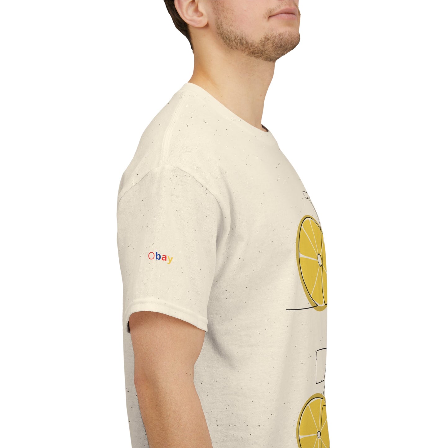 Lemon Bicycle Unisex Heavy Cotton Tee - Fun Graphic Shirt for Cyclists