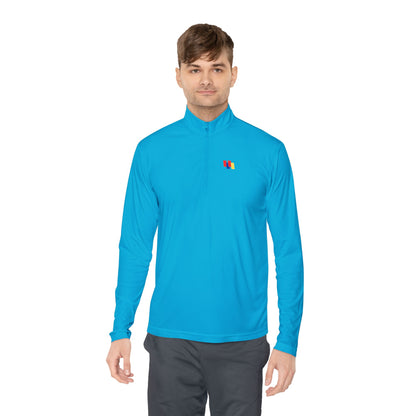 CozyGear Unisex Quarter-Zip Pullover | Lightweight, Versatile Layering for Casual Outings, Sports & Gifting