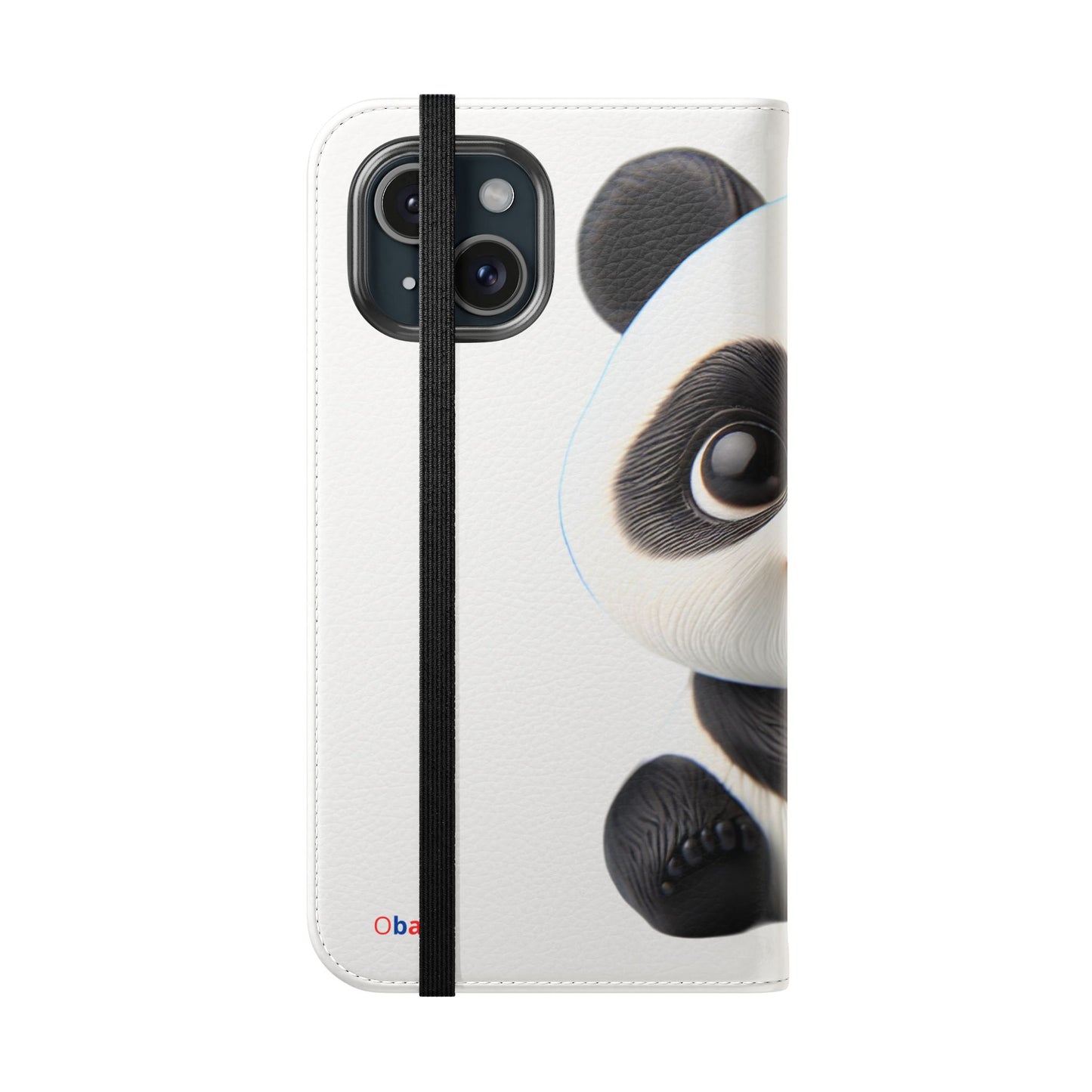 PandaPal Cute Panda Flip Case - Stylish Protection for Kids' Phones, Perfect Gift for Animal Lovers