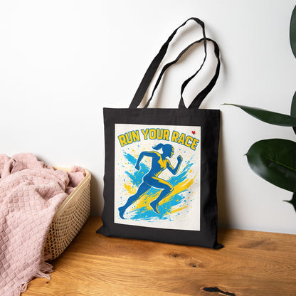 Premium Cotton Canvas Tote Bag - Eco-Friendly Reusable Shopping Bag