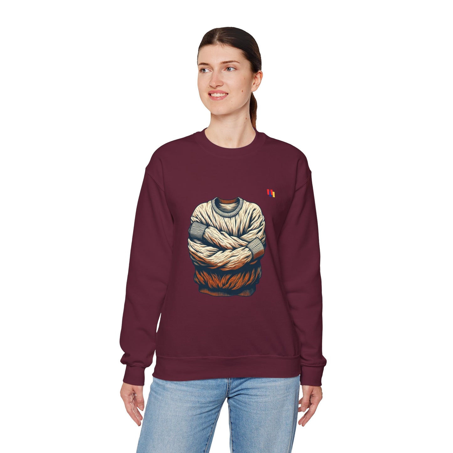 Artistic Crewneck Sweatshirt - Unique Design That Turns Heads
