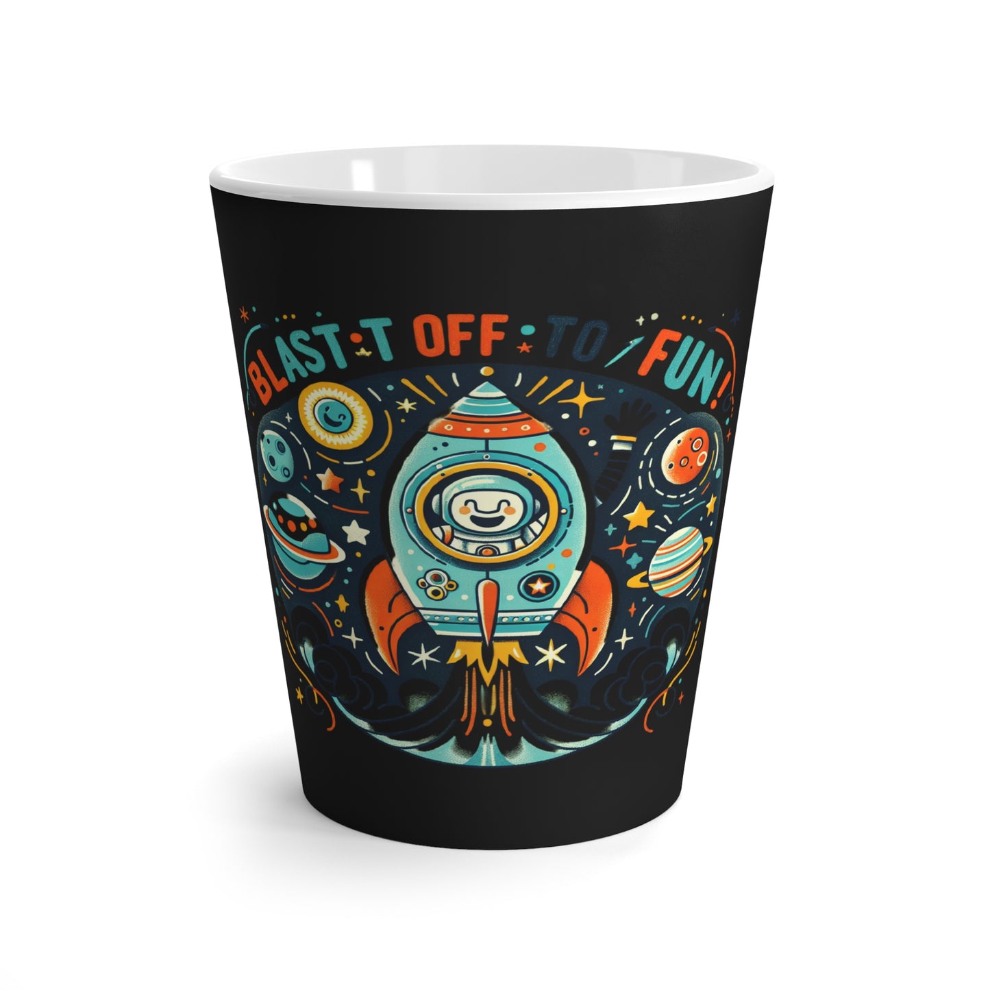 Obay Galaxy Gear Space Adventure Latte Mug