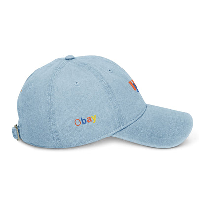 Stellar Threads Embroidered Denim Hat | Unique Outdoor Accessory for Everyday Style