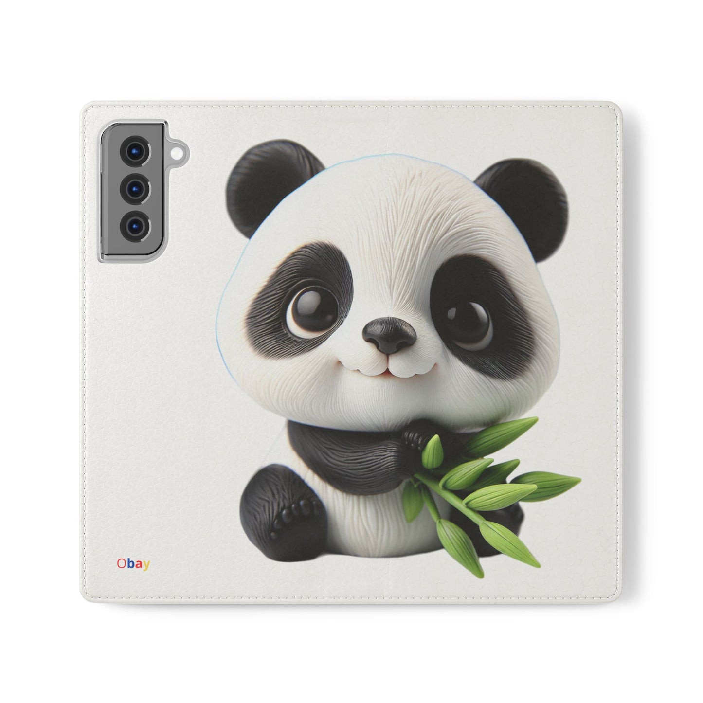PandaPal Cute Panda Flip Case - Stylish Protection for Kids' Phones, Perfect Gift for Animal Lovers