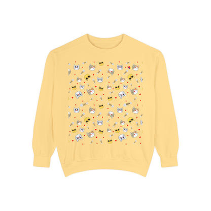 Adorable Cat Lover's Dream Sweatshirt - Ultra-Cozy Unisex Design