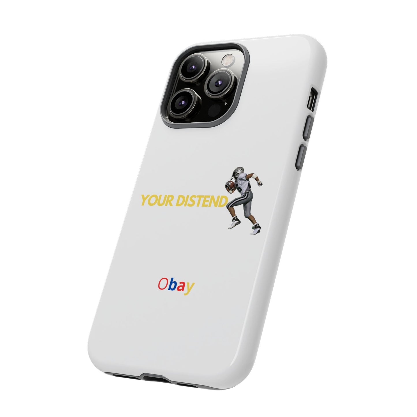 Athlete’s Edge Customizable Tough Phone Case - Durable Sports Design for iPhone, Perfect Personalized Gift for Sports Lovers