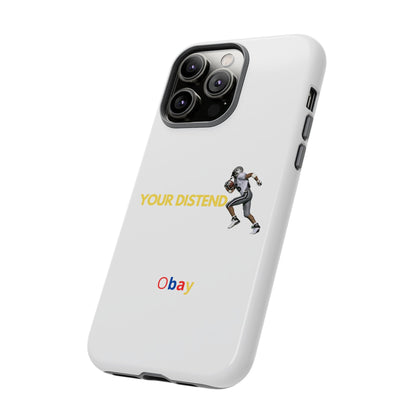 Athlete’s Edge Customizable Tough Phone Case - Durable Sports Design for iPhone, Perfect Personalized Gift for Sports Lovers