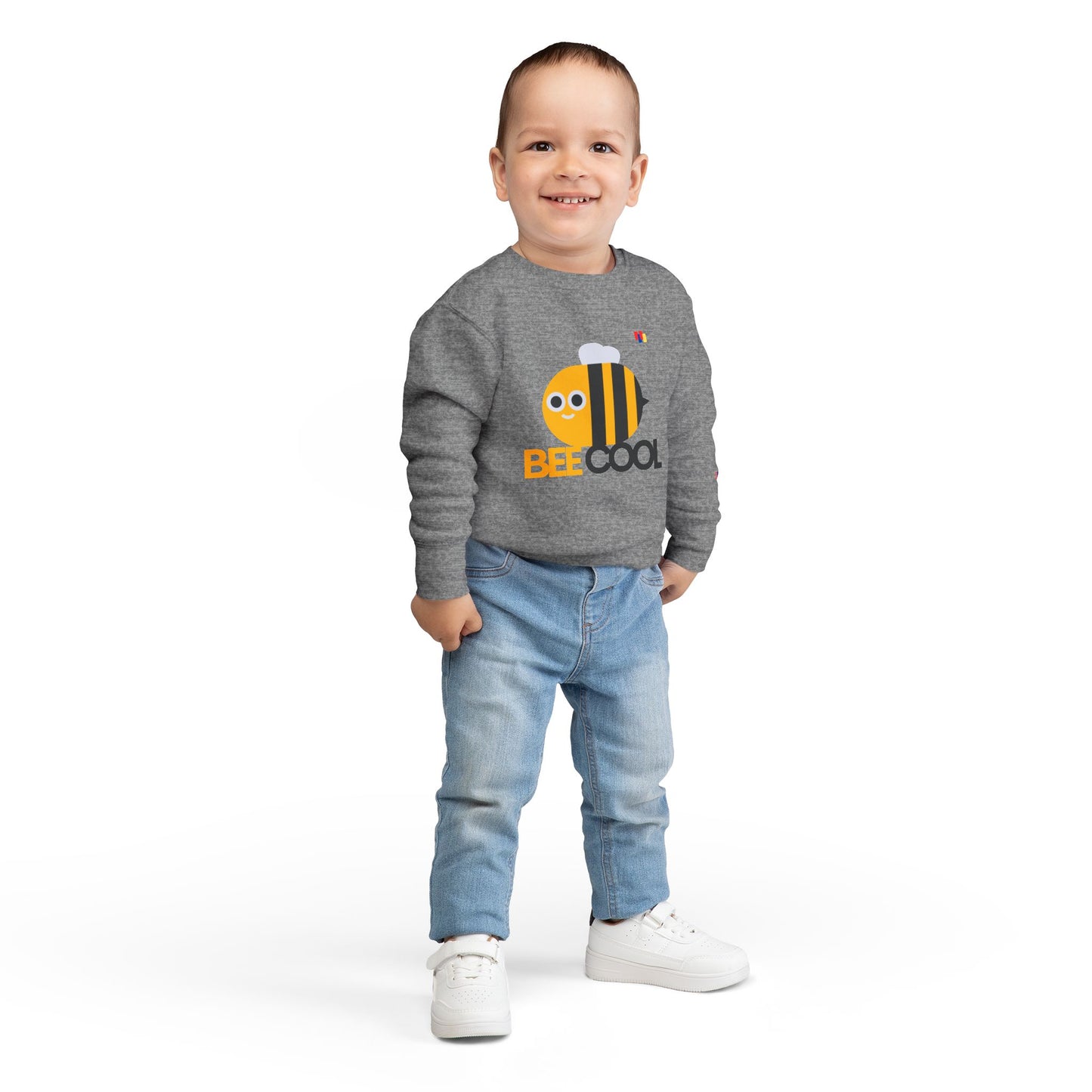 Buzz-Worthy Bee Toddler Sweatshirt - Adorable & Cozy Kids Fashion