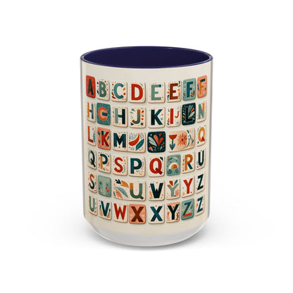 Obay Charming Coffee Mug with Alphabet Design