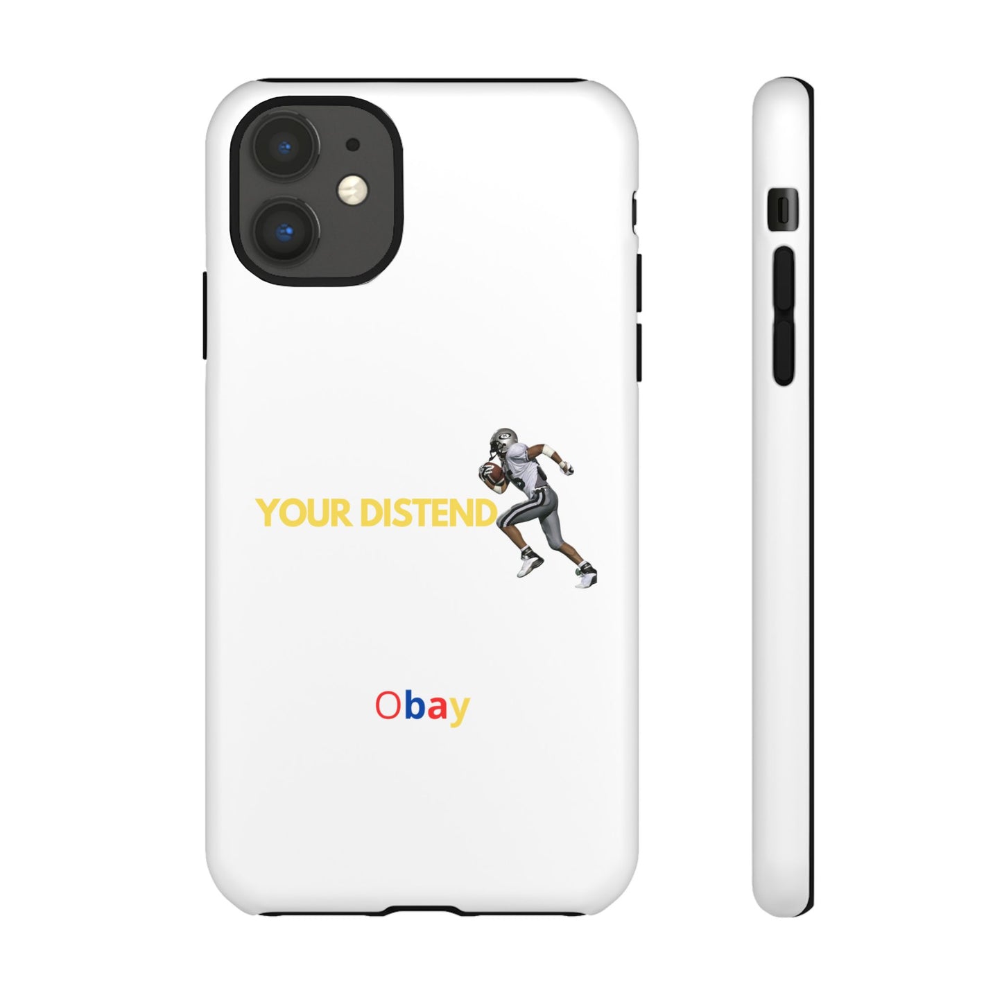 Athlete’s Edge Customizable Tough Phone Case - Durable Sports Design for iPhone, Perfect Personalized Gift for Sports Lovers
