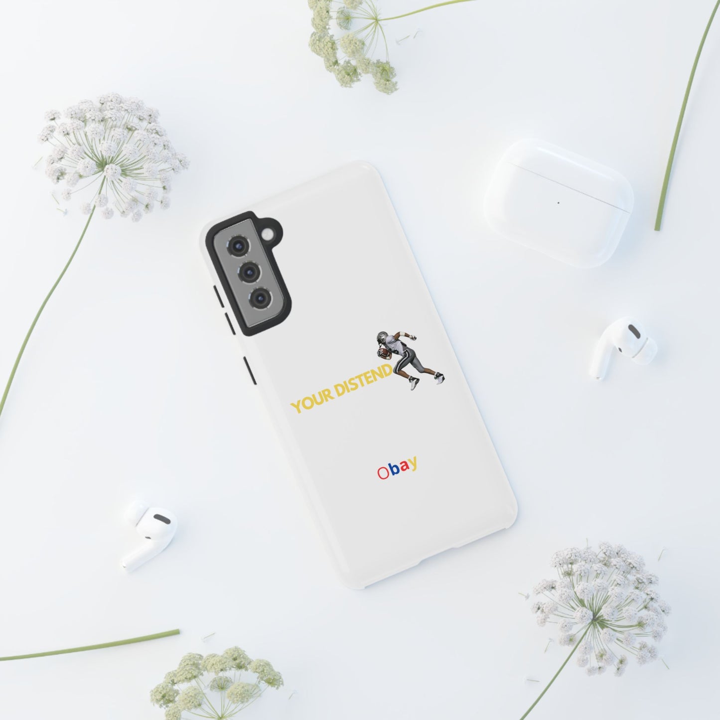 Athlete’s Edge Customizable Tough Phone Case - Durable Sports Design for iPhone, Perfect Personalized Gift for Sports Lovers