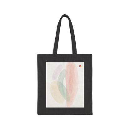 Eco-Friendly Cotton Canvas Tote Bag - Reusable Shopping Bag 15"x16"