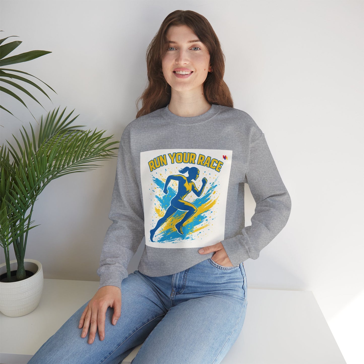 Unisex Heavy Blend™ Crewneck Sweatshirt - Soft Cotton-Poly Blend