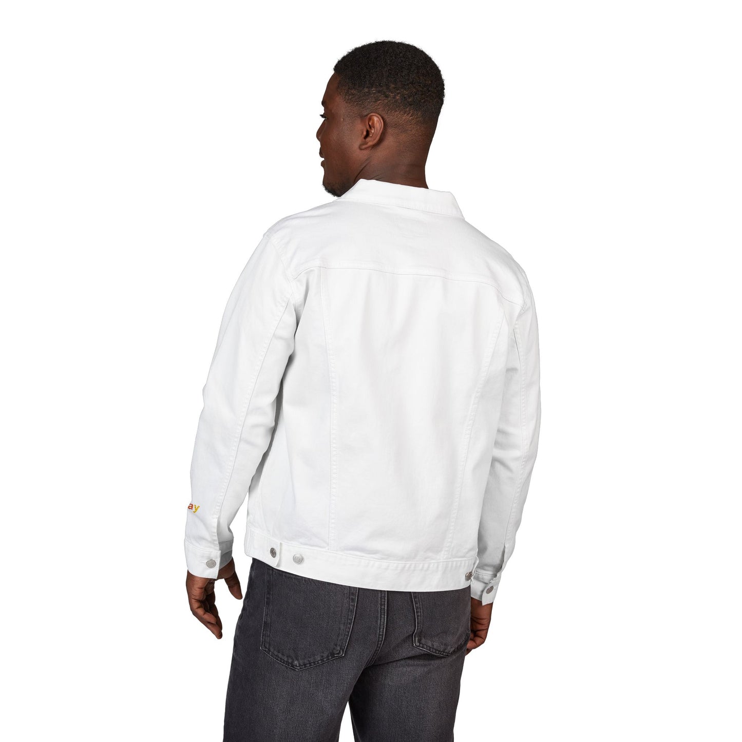 Premium Embroidered Denim Jacket - Unisex Streetwear Essential