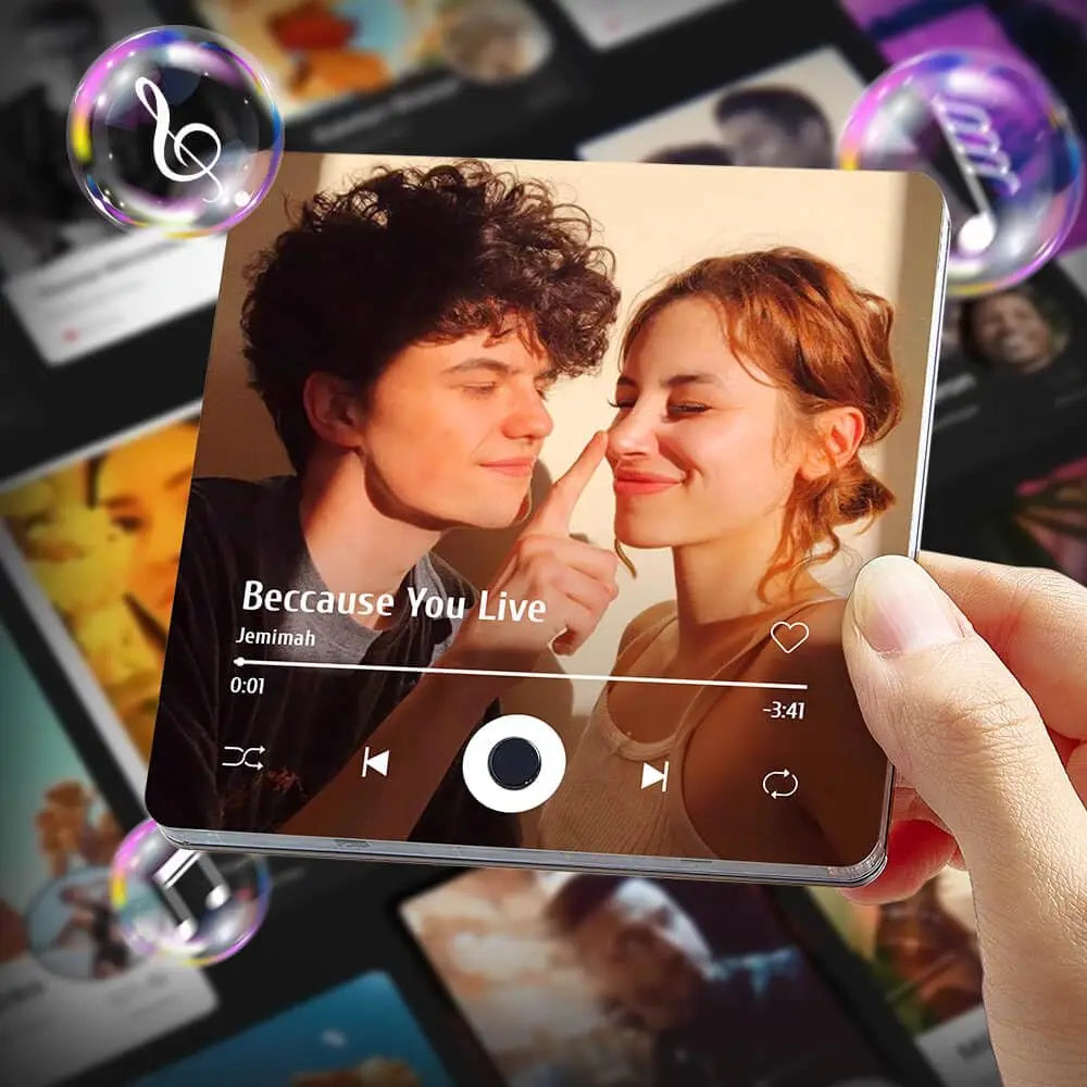 Fridgebeats™ 3.0 Personalized Music Fridge Magnet - Unique Gift for Music Lovers