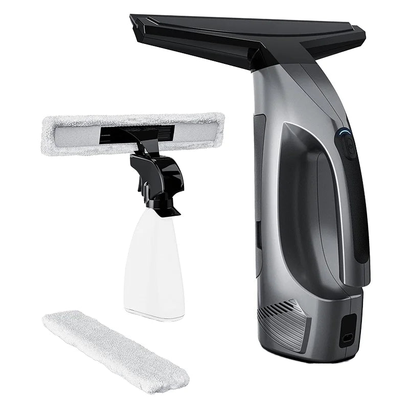 Cordless Window Vacuum Cleaner - Professional Electric Streak-Free Cleaning