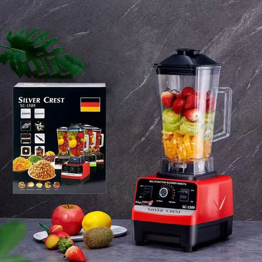 Heavy Duty Commercial Kitchen Mixer & Food Processor - Multi-Function Blender for Smoothies, Juices & Baby Food