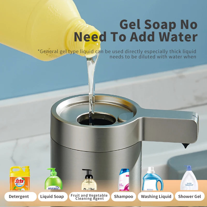 Touchless Automatic Soap Dispenser - Premium 304 Stainless Steel Smart Sensor