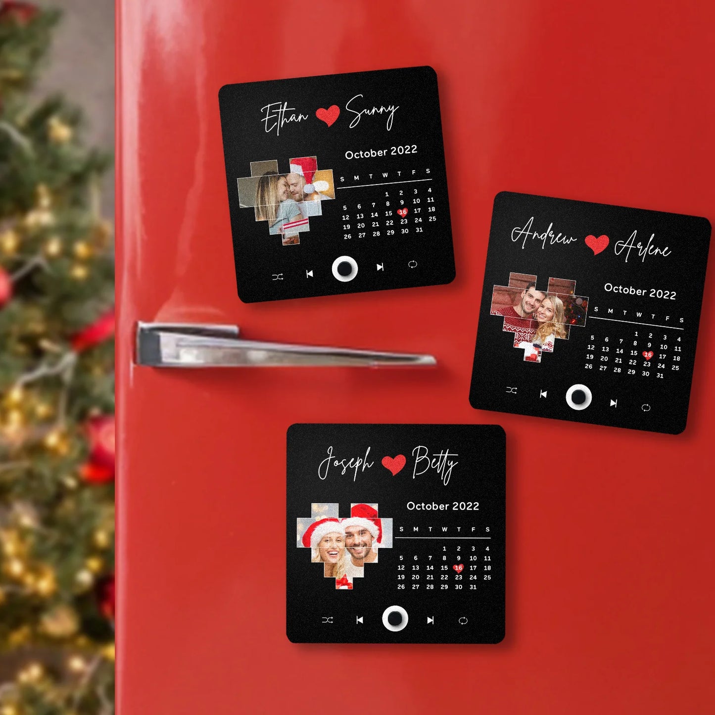 Fridgebeats™ 3.0 Personalized Music Fridge Magnet - Unique Gift for Music Lovers