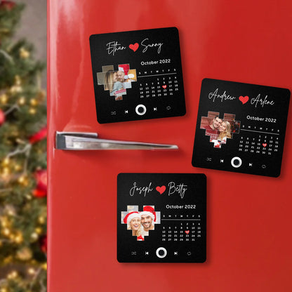 Fridgebeats™ 3.0 Personalized Music Fridge Magnet - Unique Gift for Music Lovers