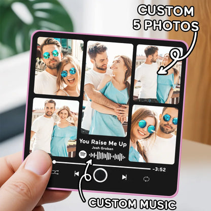 Fridgebeats™ 3.0 Personalized Music Fridge Magnet - Unique Gift for Music Lovers