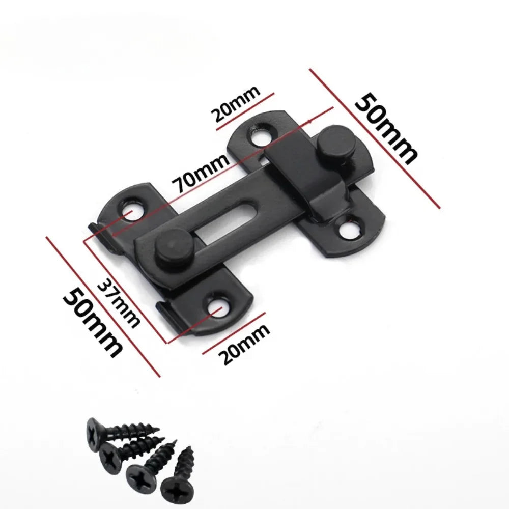 Premium Stainless Steel Toggle Latch - Heavy-Duty 180° Barn Door Lock