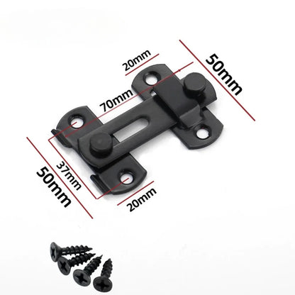 Premium Stainless Steel Toggle Latch - Heavy-Duty 180° Barn Door Lock