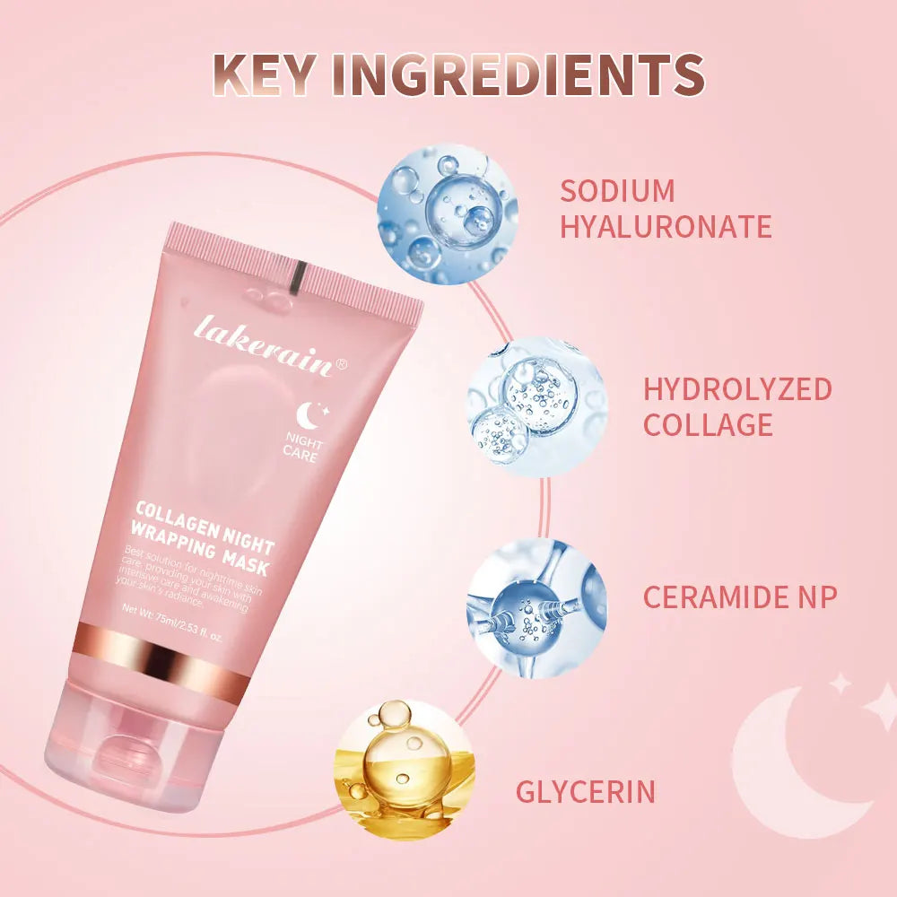 Collagen Jelly Cream - Hydrolyzed Overnight Facial Mask
