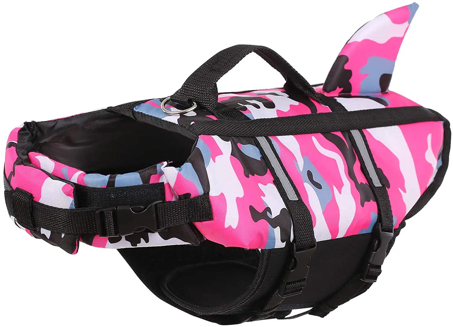 Premium Dog Life Jacket - Buoyant Swimming Safety Vest with Harness
