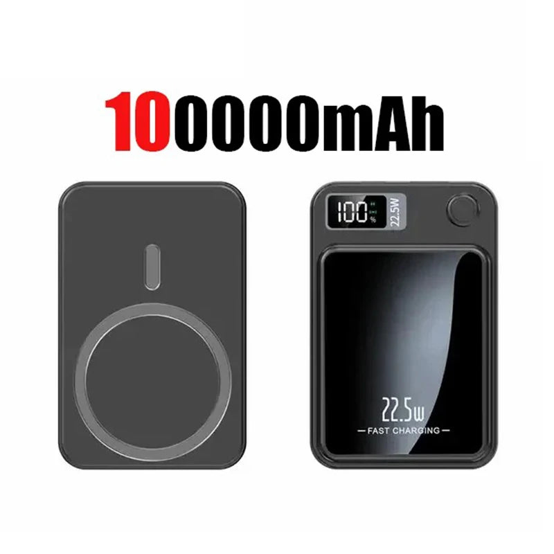 200000mAh Wireless Magnetic Power Bank - 22.5W Fast Charging