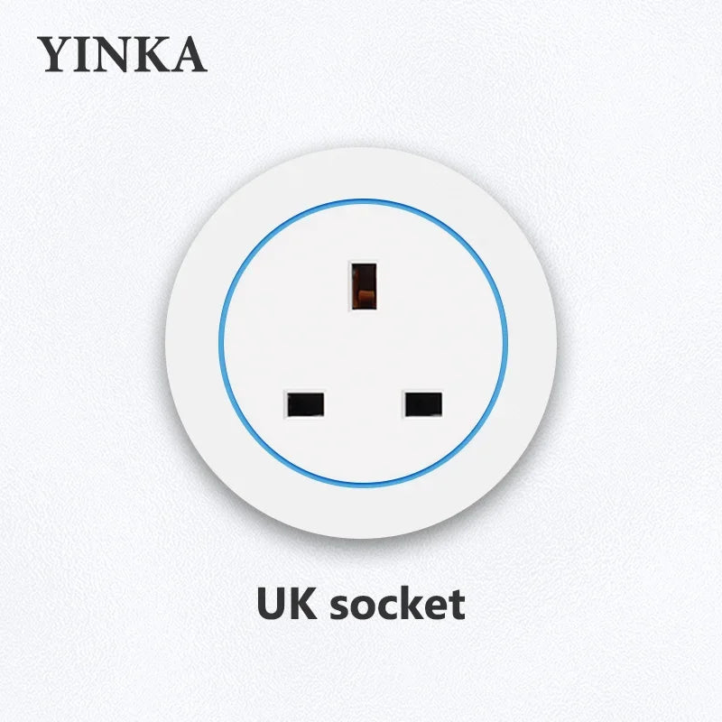 Universal Track Socket with USB - Works with FR/EU/US/UK Plugs | Modern Kitchen Wall Outlet