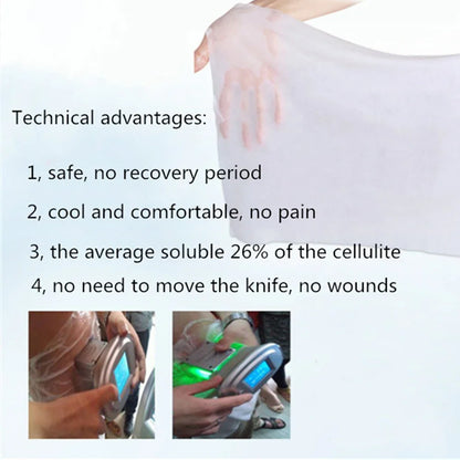 Anti-Freeze Membrane for Cryolipolysis - Professional Fat Freezing Slim Patch (5/10PCS)