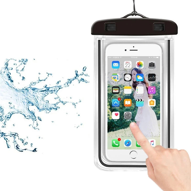 Xiaomi iPhone Huawei Samsung OnePlus Waterproof Phone Pouch - Underwater Bag Case for Swimming & Diving
