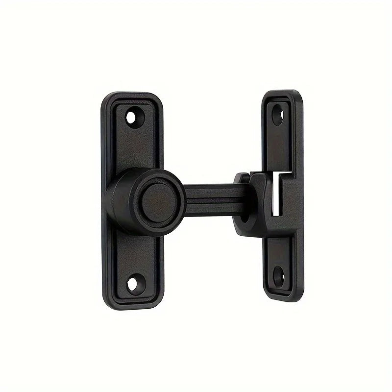 90° Heavy Duty Barn Door Lock - Premium Right Angle Latch for Sliding Doors