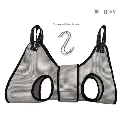 Pet Grooming Hammock - Cat & Dog Restraint Bag for Stress-Free Nail Trimming & Grooming