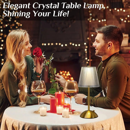 LED Touch Sensor Table Lamp - USB Rechargeable Desk Light