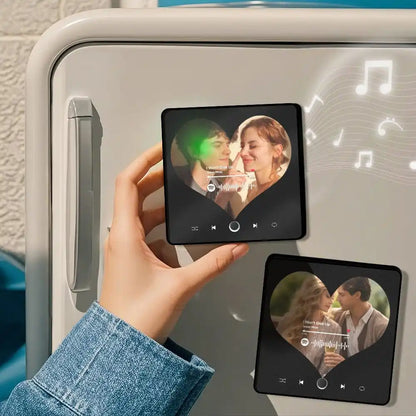 Fridgebeats™ 3.0 Personalized Music Fridge Magnet - Unique Gift for Music Lovers