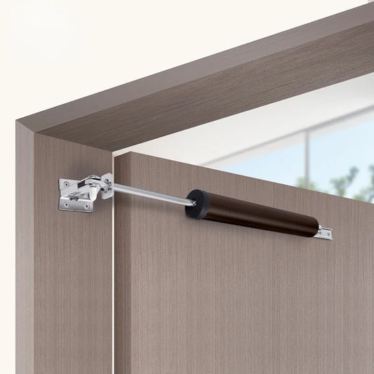 Premium Soft-Close Door Buffer - 90° Auto-Stop Damper for Cabinets & Furniture
