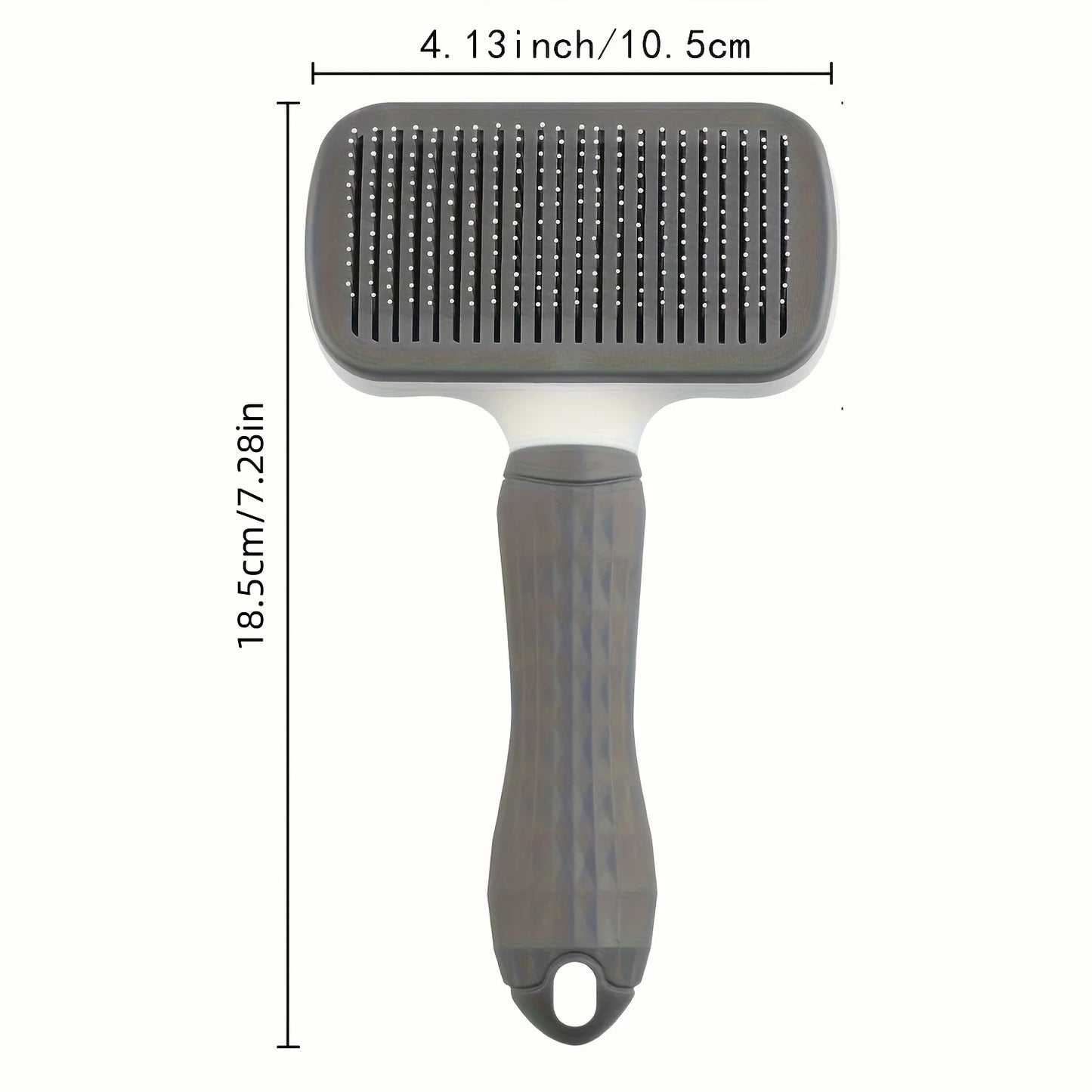 Self-Cleaning Pet Grooming Brush - Professional Slicker Comb for Dogs & Cats