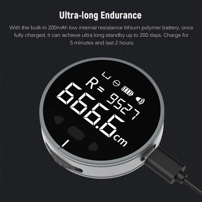 DUKA ATuMan 8-in-1 Digital Tape Measure - Electronic Ruler & Range Finder