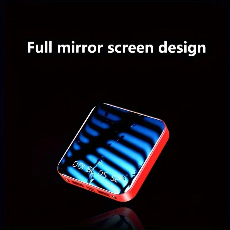 30000mAh Portable Power Bank - Fast Charging 4-in-1 Cable Charger