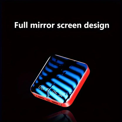 30000mAh Portable Power Bank - Fast Charging 4-in-1 Cable Charger