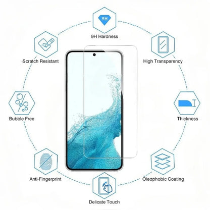 Samsung Galaxy Screen Protector 4PCS - S24 S22 S21 S20 FE Plus Tempered Glass Full Cover