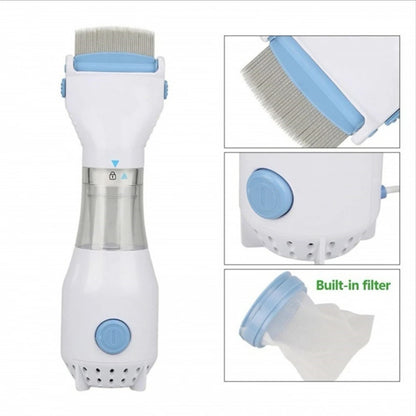 Electric Flea & Lice Remover Comb for Dogs & Cats - Pet Grooming Tool
