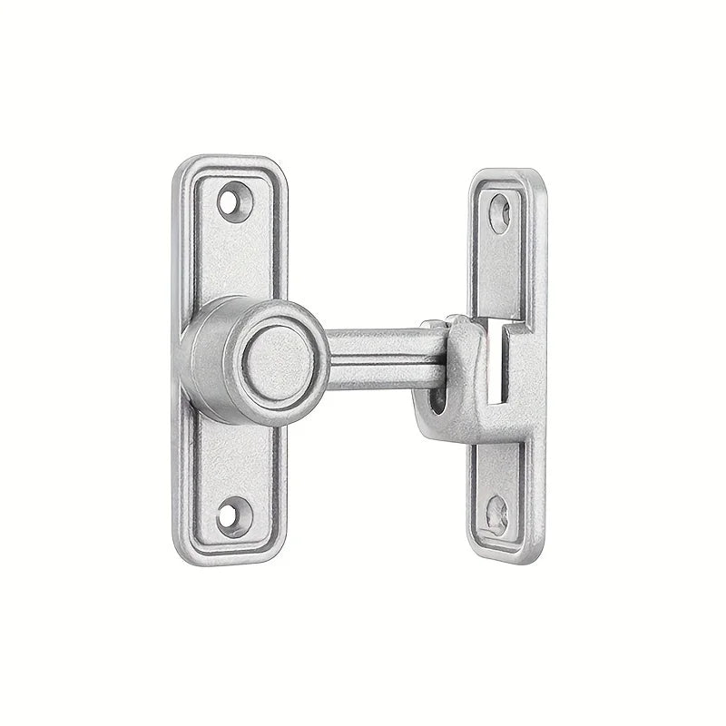 90° Heavy Duty Barn Door Lock - Premium Right Angle Latch for Sliding Doors