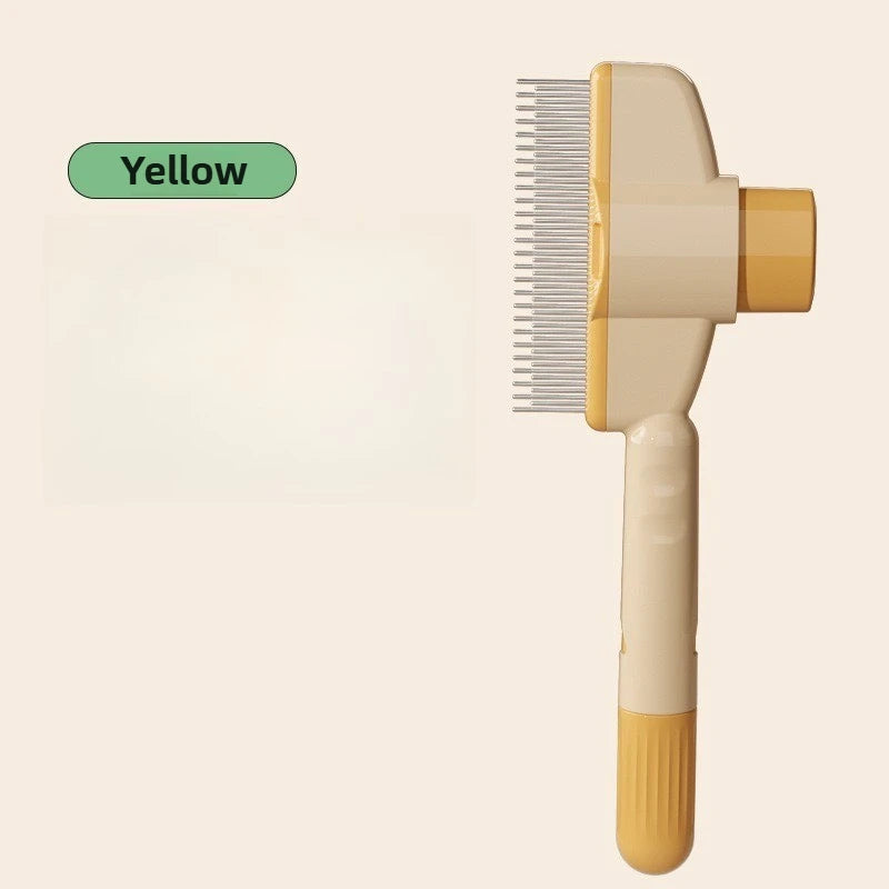 Self-Cleaning Pet Hair Remover Brush for Dogs & Cats