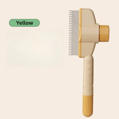 Self-Cleaning Pet Hair Remover Brush for Dogs & Cats